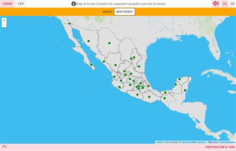 Juegos Para Aprender Los Estados Y Capitales De Mexico Tengo Un Juego