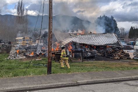 Fire engulfs Quilcene residence | Peninsula Daily News