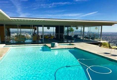 The Modern Postcard Travel Blog The Stahl House Hollywood Hills Mid
