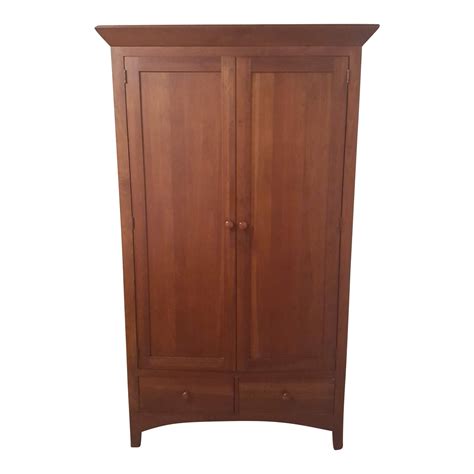 Ethan Allen American Impressions Solid Cherry Armoire Chairish