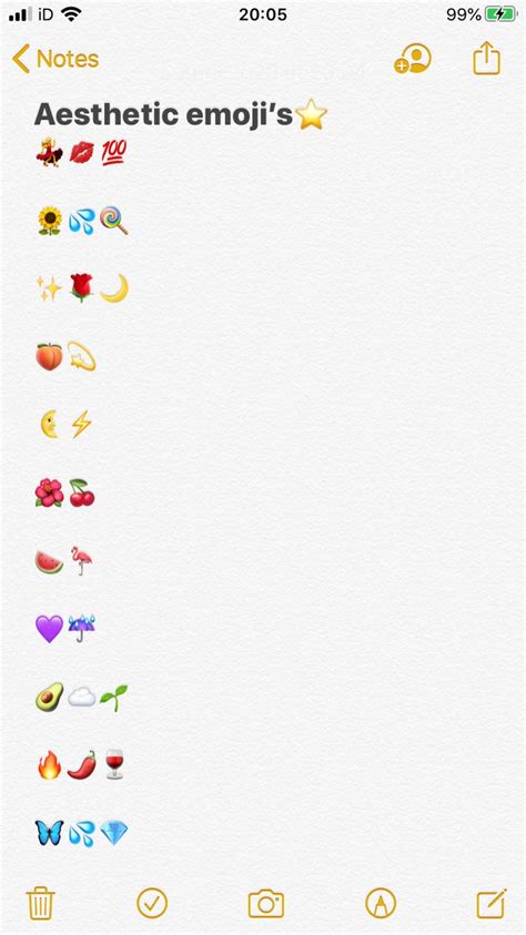 Maybe you would like to learn more about one of these? Aesthetic emoji's//combinations⭐️🦋 | Instagram quotes ...