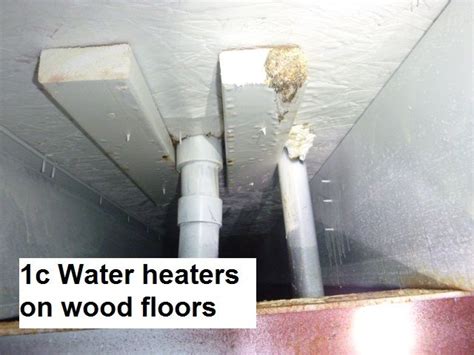 Water Heater Overflowed The Floor Drain And Caused Moisture Damage To