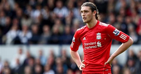 Liverpool Striker Andy Carroll During A Premier League Match Against West Brom Hawthorns 02