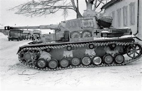Panzer Iv Ausf G With The Winterketten Of The 19 Panzer Division In