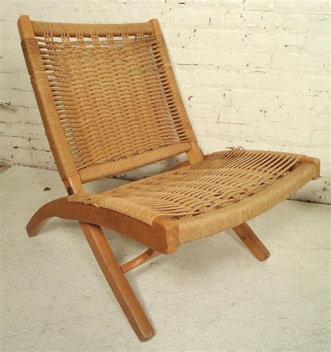 Rated 5 out of 5 by lisa from perfect modern chair i bought this chair for my granddaughters 2 and 4 year olds it is perfect! Mid-Century Modern Folding Rope Chair For Sale at 1stdibs