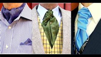 How To Tie A Cravat An Ascot And A Ruche Tie Know The