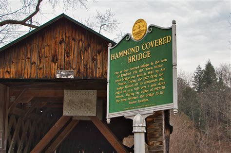 Hammond Covered Bridge 1190 Pittsford Vermont Ellen Flickr