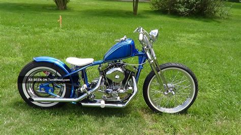 1973 Harley Davidson Ironhead Sportster Bobber Chopper Metalflake Kandy