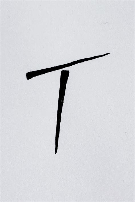 These cursive calligraphy are slightly more rounded from the english calligraphy. Letter T and Tags - a style study by | Lettering, Letter t ...