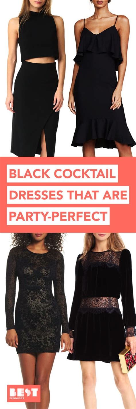 8 Best Black Cocktail Dresses For 2018 Sexy Black Cocktail Dresses And Lbds