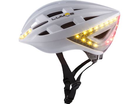 Lumos Kickstart Helmet Pearl White Biker Boarderde