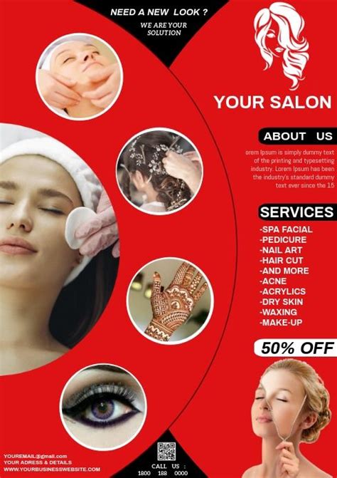 Beauty Salon Beauty Salon Posters Flyer And Poster Design Beauty Salon