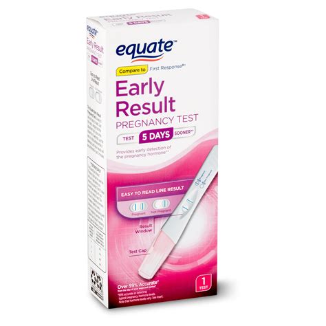 Equate Early Result Pregnancy Test