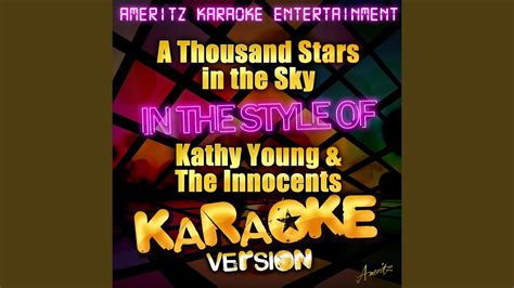A Thousand Stars In The Sky In The Style Of Kathy Young And The