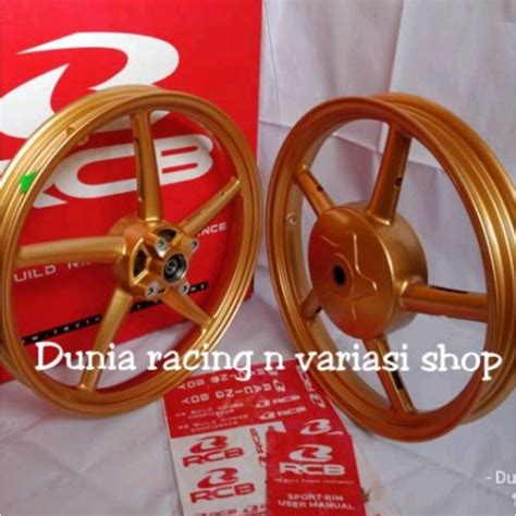 Jual Velg Rcb Sp Palang Gold Mio Sporty Mio Karbu Mio Soul Fino Karbu Nouvo Ring