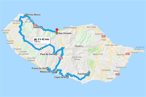 Day Itinerary Madeira Itineraryy