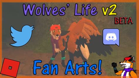 Roblox Wolves Life Beta V2 Fan Arts 29 Hd Youtube