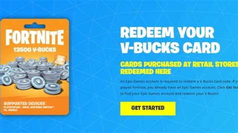 How To Redeem V Bucks T Cards On Fortnite Mobile Xbox And