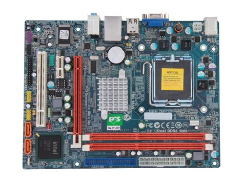 Ecs G41t M7gb Lga 775 Micro Atx Intel Motherboard Neweggca