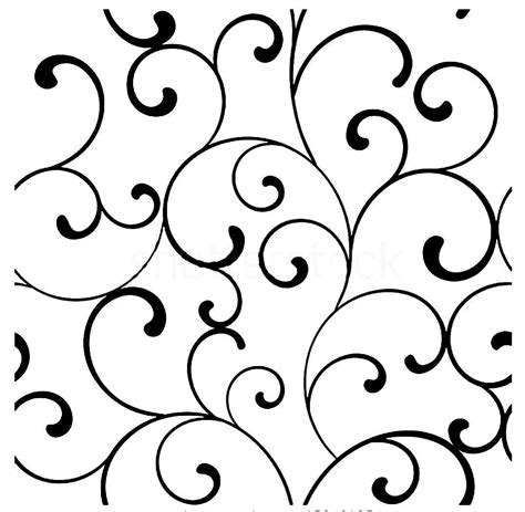 Swirl Design Pattern Filigree Pattern Swirl Pattern