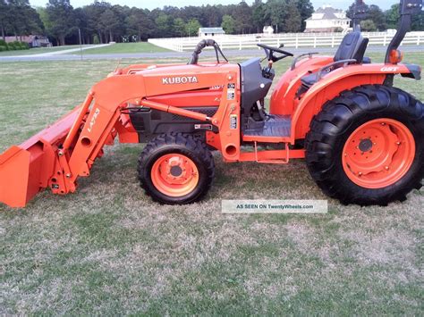 Kubota L3830 Farm Tractor Kubota Farm Tractors Kubota Farm Tractors