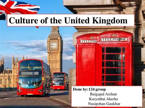 Culture Of The United Kingdom Online Presentation