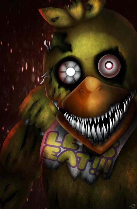 Five Nights At Freddy's Chica - Nightmare Chica by ShinyhunterF on DeviantArt | Nightmare, Five nights
