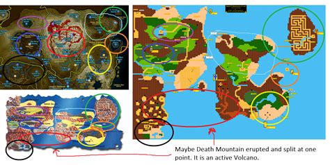 This Is My Zelda 2 Within The Breath Of The Wild Map Theory Its Color