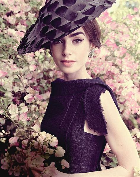 Daily Lily Collins Lily Collins Audrey Hepburn Lily Collins Spice