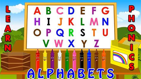 learning alphabets for kids - Phonetics for kids - YouTube