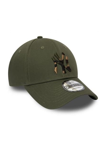 New York Yankees Mlb Camo Infill 9forty New Era Olive Cap