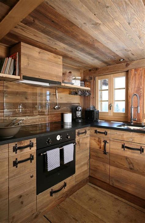 54 Cozy Chalet Kitchen Designs To Get Inspired Digsdigs