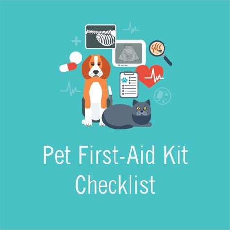 Squad Fiftyone Pet Emergency Response Pet First Aid Kit Checklist