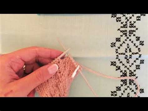 Tutorial for knitting the following stitches; cr2f and cr2b Knit stitch for beginners - YouTube | Knit ...