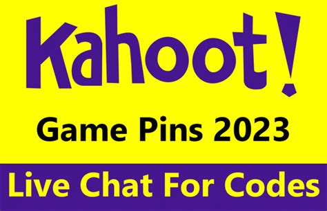 Kahoot Game Pins That Always Work 2022 Best Games Walkthrough