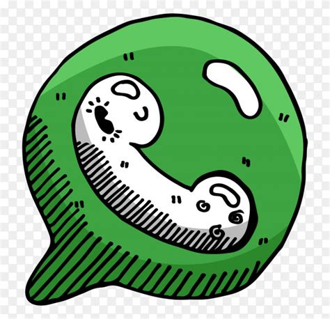 Cartoon Whatsapp Icon On Transparent Background Png Similar Png