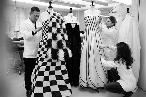 Behind The Scenes Of Diors Surrealist Couture Collection Vogue
