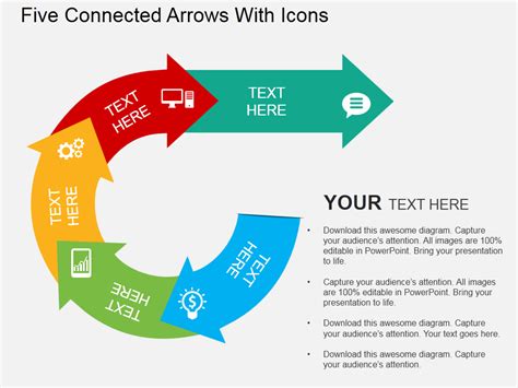 The Simplest Way To Create Circular Arrows In Powerpoint