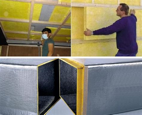 Rigid Fiberglass Insulation Board Foil Faced Ecoin Insulation