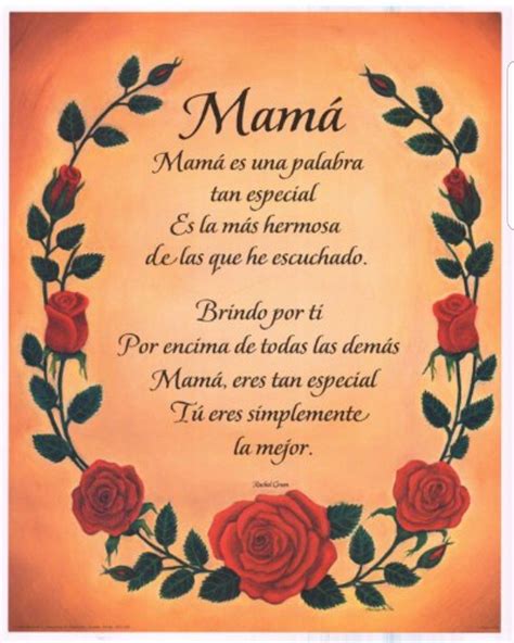 Mothers Day Spanish Mothers Day Poems Mothers Day Poems Happy