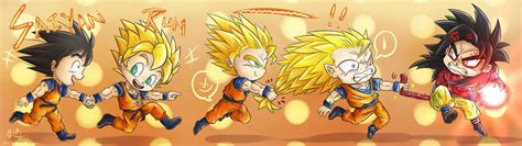 Il a gagné en couleurs, musiques. Goku evolution - Dragon Ball Z Fan Art (34919082) - Fanpop ...