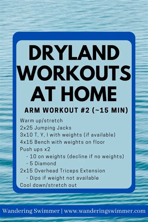 Keep Your Arms Toned And In Shape Even When Youre Away From The Pool