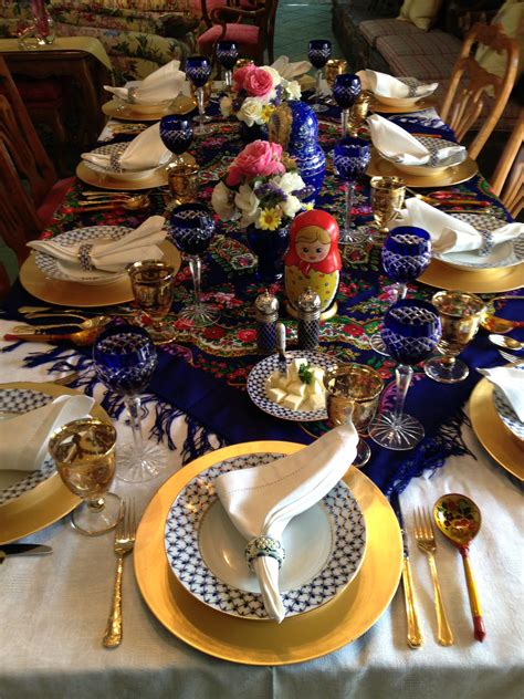Russians love their salad, that's for certain. Russian Dinner Party Feast - Private Chef event table ...