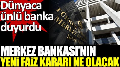 Barclays Bankas Merkez Bankas N N Yeni Faiz Karar N Duyurdu