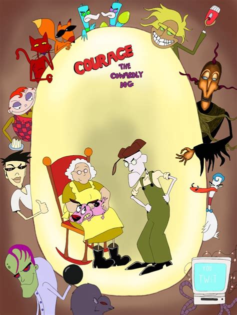 Courage The Cowardly Dog Background Characters Tuts Opulent