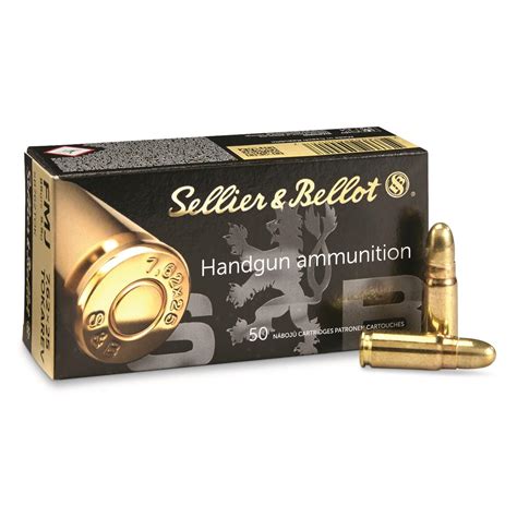 Sellier And Bellot 762x25 Tokarev Fmj 85 Grain 50 Rounds 85647 7