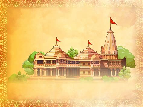 ram mandir on Behance