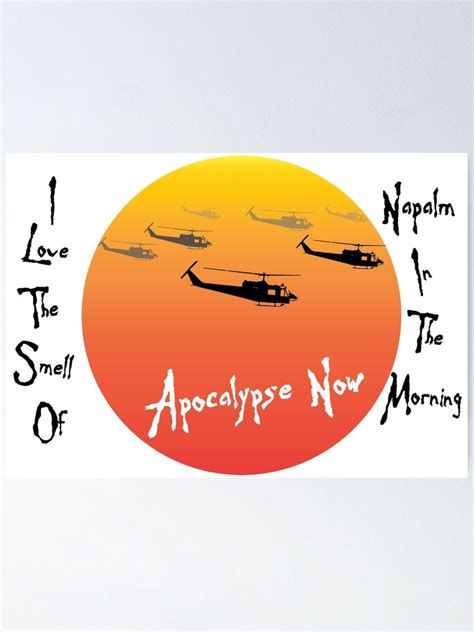 Napalm Mornings Poster For Sale By Sgtstebe Redbubble