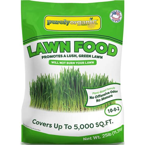 Shop our selection of lawn fertilizers online! Purely Organic Products 25 lb. Lawn Food Fertilizer ...