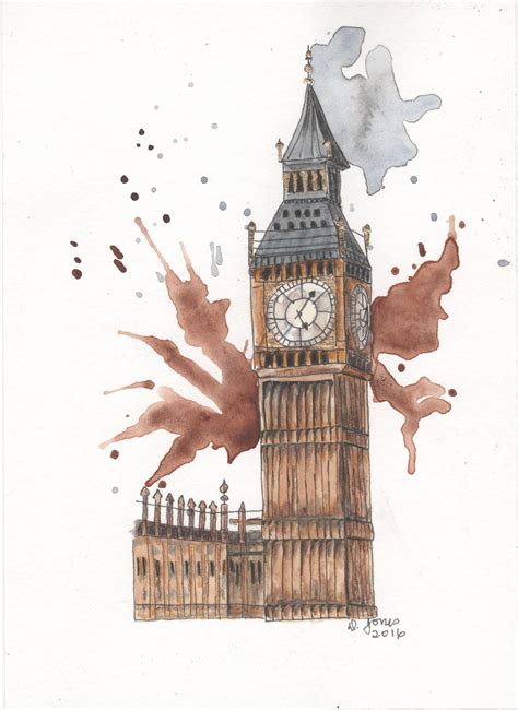 I Just Finished Another Painting Titled London Time And It Will Be